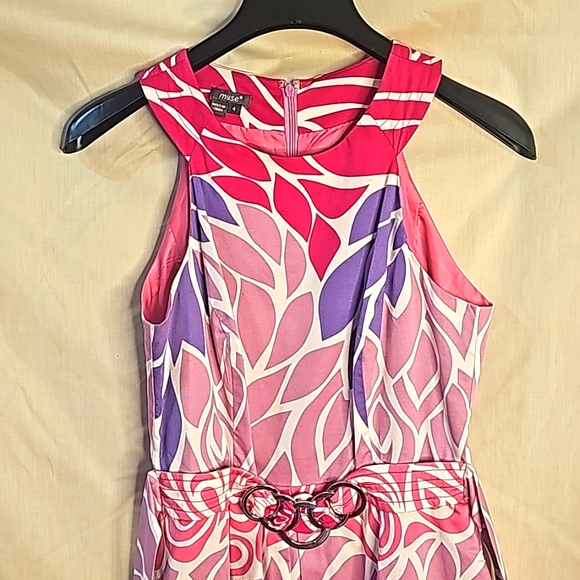 Muse women Floral dress, Size 4, Color: Pink, purple, white, lavender - Picture 3 of 9